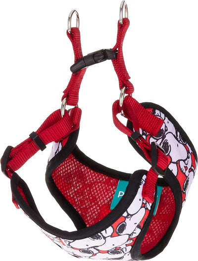 Charlie Brown Snoopy Hard & Harness, Red for Small Dogs | No Pull Dog Harness with Red Features