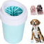 Pet Paw Washer and Cleaner - Easy to Disassemble and Install Dog Foot Brush for Muddy Paws