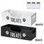 Wooden Pet Snack Storage Box with 3 Plastic Treat Jar Dog Food Storage Holder Multifunction Snack Organizer for Cat Food Storage