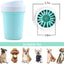 Pet Paw Washer and Cleaner - Easy to Disassemble and Install Dog Foot Brush for Muddy Paws