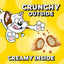 Jumbo Stuff Crunchy and Soft Cat Treats, Savory Salmon Flavor, 5.3 Oz. Pouch (Pack of 10)