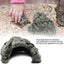 Reptile Hiding, Reptile Box Shelter Terrarium Hideout Caves for Aquarium Terrarium Decoration Ornament(Sll)