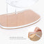 Silent Hamster Exercise Wheel: - Dual-Bearing Quiet Spinning Acrylic Hamster Running Wheel for Dwarf Hamster Gerbils Mice Degus or Other Small Animals (S)