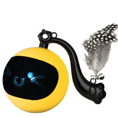 Electric Cat Toys Automatic Rolling Ball Interactive Cat Toys for Cats Training Self-Movingtoys Pet Accessories