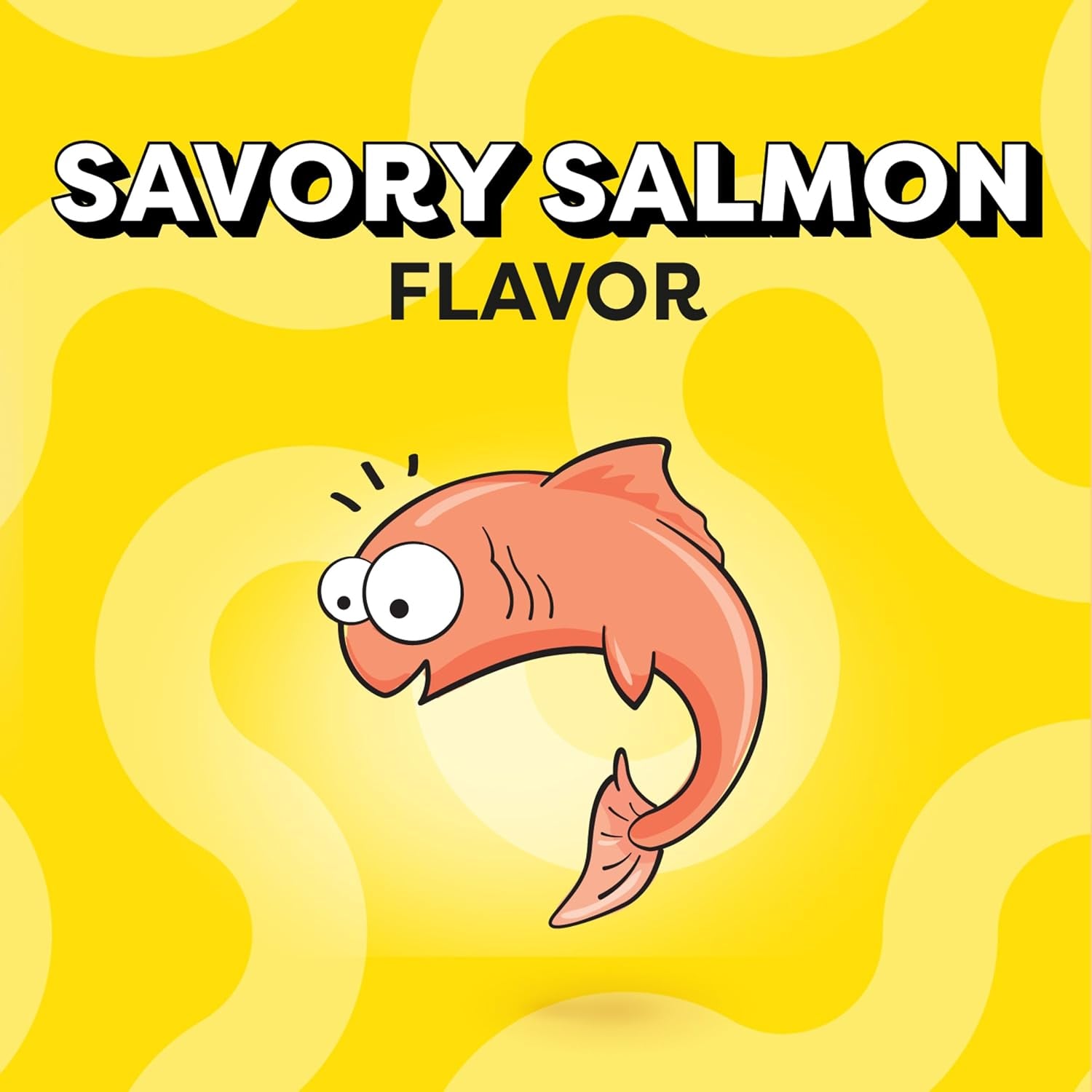 Jumbo Stuff Crunchy and Soft Cat Treats, Savory Salmon Flavor, 5.3 Oz. Pouch (Pack of 10)