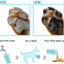 Pet Paw Washer and Cleaner - Easy to Disassemble and Install Dog Foot Brush for Muddy Paws