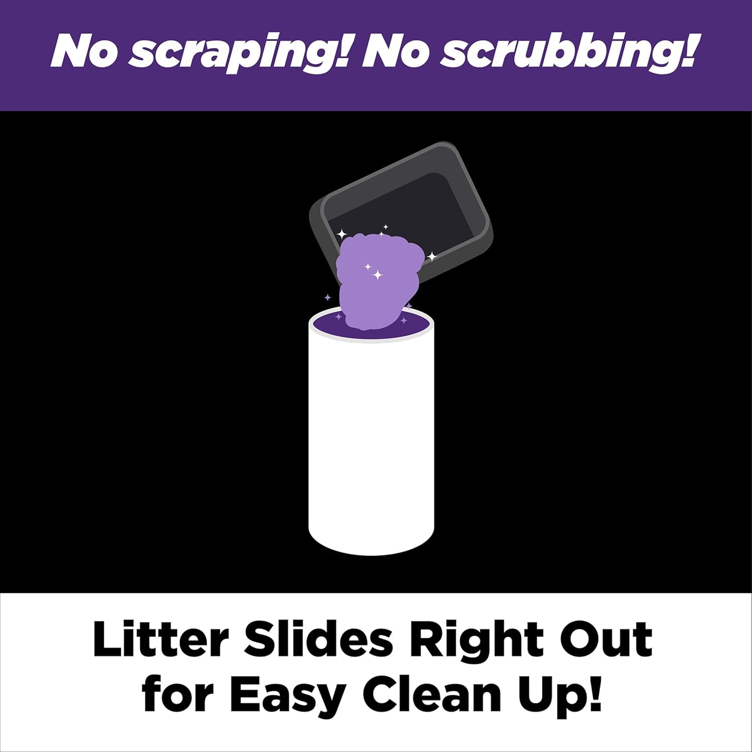 Clump & Seal SLIDE Platinum Multi-Cat Clumping Litter, Easy Clean, Superior Odor Control, 37 Lbs